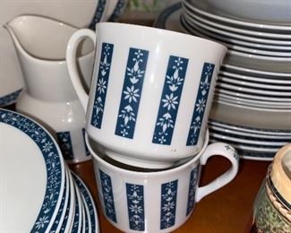 Detail of “moonlight” Royal Doulton China