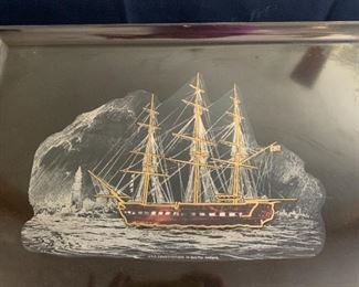 uss constitution tray