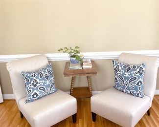 Baker Furniture - Dorothy Draper - Slipper Chairs