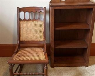 009 Rocking Chair Bookshelves