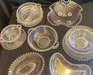 045 Candlewick Small Serving Bowls Appetizer Trays