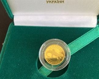 103 2003 National Bank Of Ukraine Gold Coin