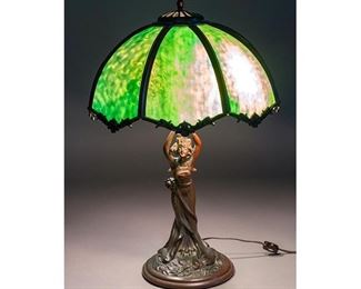 Art Nouveau Style Table Lamp