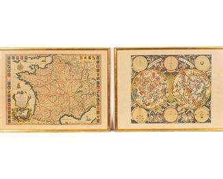 French Maps 2, Astrology Chart