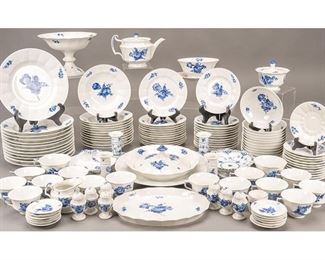Royal Copenhagen Blue Flower Ceramic Dinner Service
