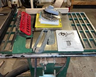 Grizzly G1022 table saw 