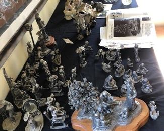 Ricker Pewter figurines