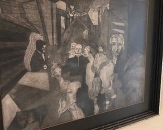 Drawing mystery artist