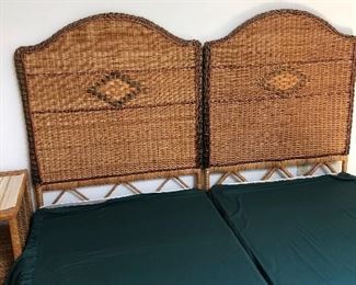 Twin headboards and box springs