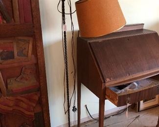 Antique floor lamp