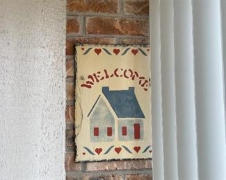 . . . nice Welcome sign