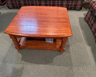 . . . oak coffee table