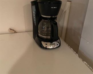 . . .Mr. Coffee coffeemaker