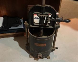 . . . vintage sausage maker