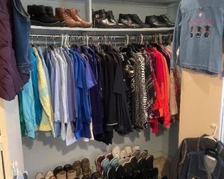 Did I hear shoes?? Size 7.5
Many many blouses