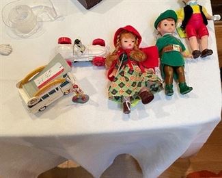 Madame Alexander dolls from the McDonald’s collection 