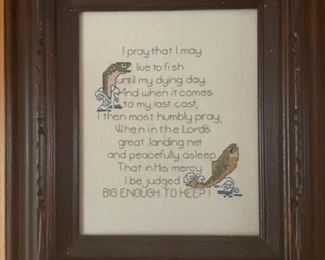 Framed Needlework