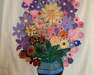 Painted by the homeowner.