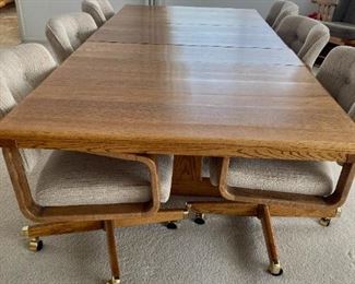 Wambold Fine Furniture solid oak table