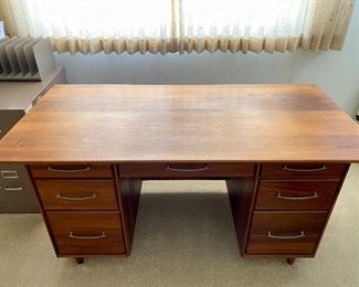 handmade walnut desk