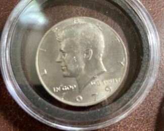 1979 John Kennedy Half Dollar Coin 