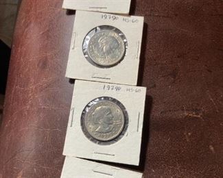 1979 P Susan B Anthony MS60  there are two(2) 