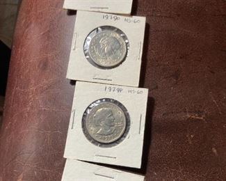 1979 P Susan B Anthony MS60  there are two(2) 