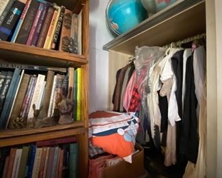 Books, Globes and Vintage Clothing
