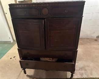 $40, needs wheels and some furniture oil. 