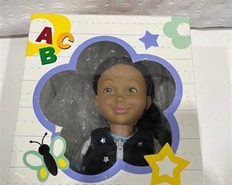 American Girl Hopscotch Hill 16" Skylar Doll With Book in box but no internal packing