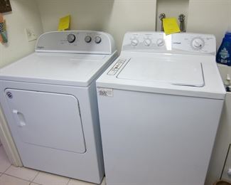 Newer washer and electric dryer sold sep