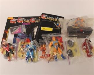 9pc Thundercats Figures w/ Backboards