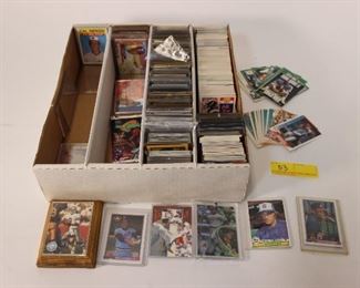 Group of Football & Baseball Cards