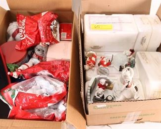 2 Boxes of Coca-Cola Collectibles