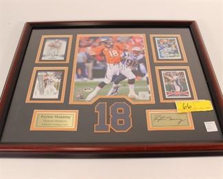 Peyton Manning Autographed Piture