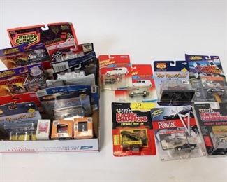 Box of Johnny Lightening & Other Diecast Cars