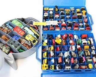 3 Cases of Hotwheels