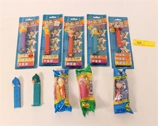 10pc Disney & Winnie the Pooh & Batman PEZ