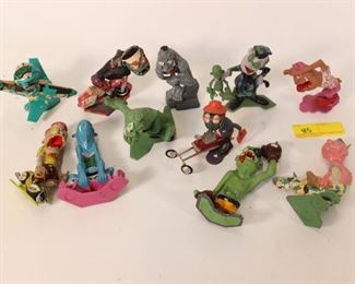 11pc Marx Nutty Mads Figures