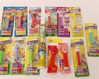 14pc Easter Valentines & Other PEZ