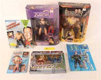 6pc Xena Hercules Griffins & Other Toy Lot