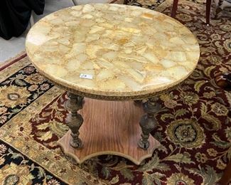 Italian Mother of Pearl Top Table, c.1950-60