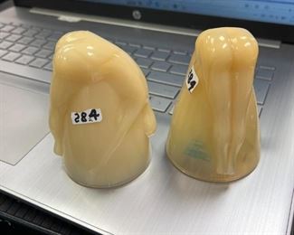 Vintage Bottoms Up Custard Shot Glass, Cup, McKee, Patent 77725