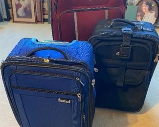 Nice luggage ready to pack for vacation!