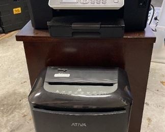 Dell V715w Inkjet Printer and Ativa Shredder