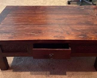 Indonesian Carved Occasional Table