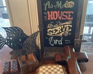 Miscellaneous Decor, Crosses And Celtic Chess Board