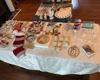 Christmas ornaments are decor