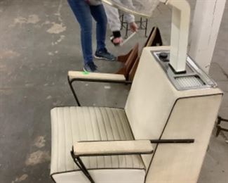 Mid century beauty shop chair