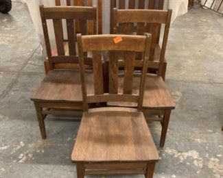 Mission chairs